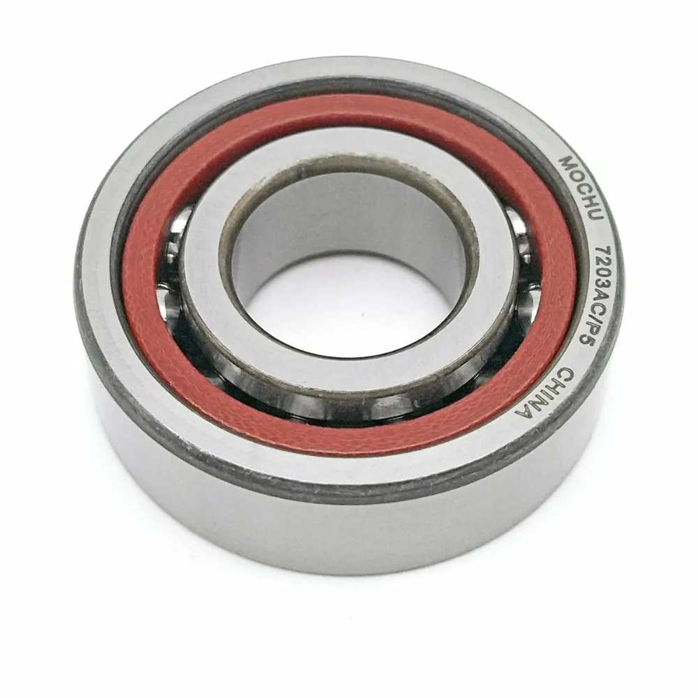 

1pcs MOCHU 7203 7203AC 7203AC/P5 17X40X12 Angular Contact Bearings Spindle Bearings CNC ABEC-5 25 Contact Angle