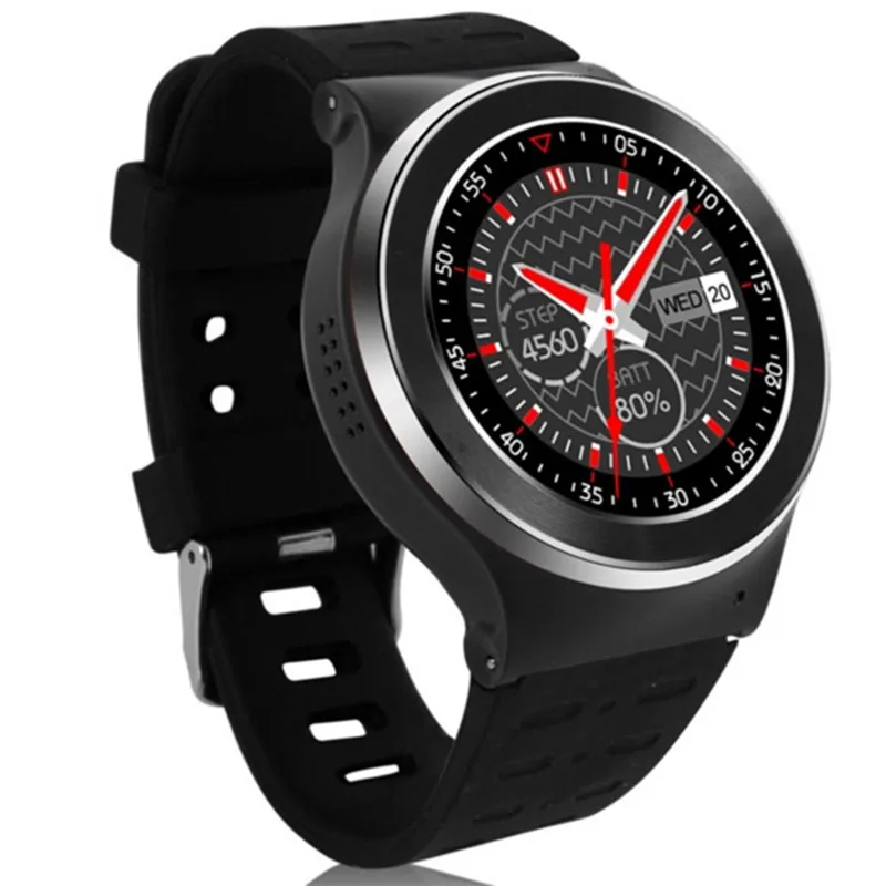 Android 5.1 smart watch phone quad-core CPU independent system sports WiFi Internet access GPS video HD camera bluetooth card