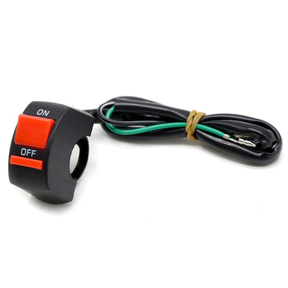 DLLL Motorcycle Dual Double Flash Warning Light Handlebar Switch On//Off Turn Signals for Motorcycles ATVs Scooters Snowmobiles w//7//8 22mm Handle Bar