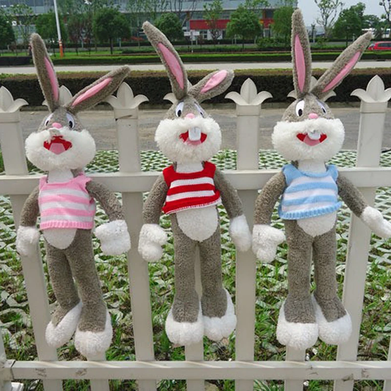 

New Children Plush Toys Baby Kid Stuffed For Christmas Birthday Gift Bunny Rabbit With Sweater