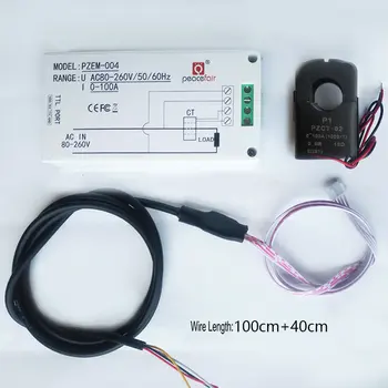 

8-channel Enhanced Four-way Wifi Sensor App Online Monitoring AC Led Digital Display Voltage Current Power Consumption