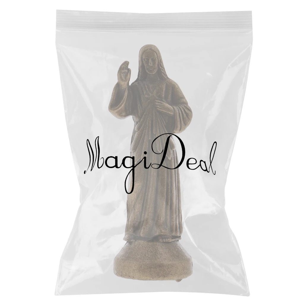 Mini Jesus Holy Religious Figurine Magnetic Decoration Statue Home Decore Figurine Holy Religious Statues 