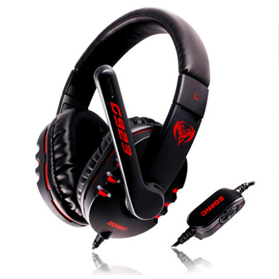 Stereo Casque Audio Gaming Headset Gamer Big Earphones Headphones For