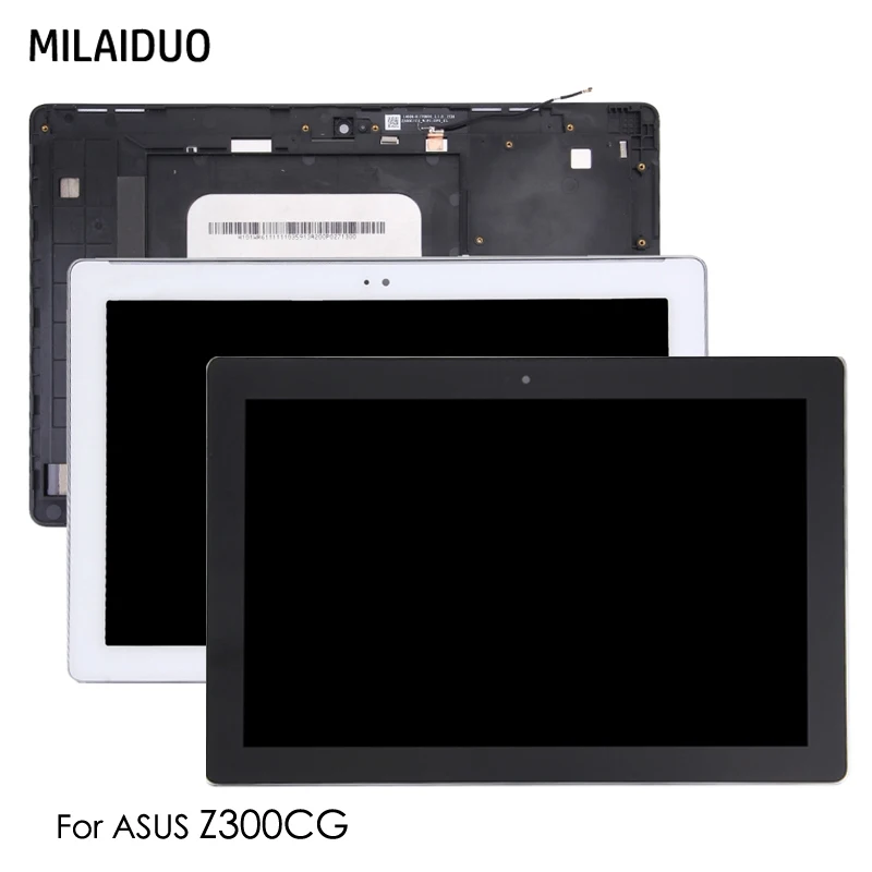 

LCD Display For ASUS ZenPad Z300C Z300M P021 Touch Screen Panel Digitizer with Frame Assembly Replacement 10.1"