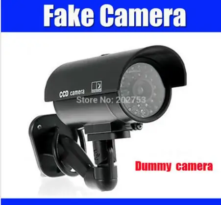 

cctv camera fake camera bullet outdoor Emulational dummy camera Surveillance Security for Home Security Night CAM LED Light