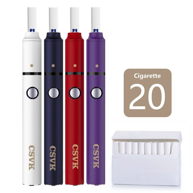 

Original CSVK 2.4 Plus 1300mah Heat Not Burn Up To 20 Continuous Smokable Compatibility Stick Electronic Cigarette With iQOS