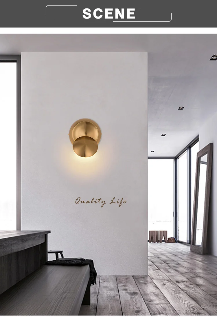 Скандинавский креативный вращающийся настенный светильник для спальни фойе для учебы светодиодный декоративный светильник для отеля ресторана кафе коридор в помещении настенный светильник