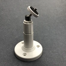 1 шт. ABS пластик безопасности стены Крытый открытый 180 градусов вращающийся Регулируемый Настенный/потолочный кронштейн безопасности для камеры видеонаблюдения