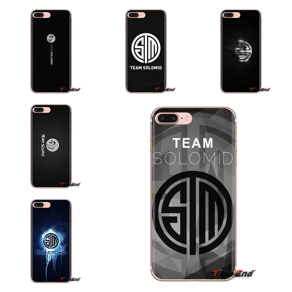 Мягкий чехол из ТПУ с логотипом команды SoloMid League of Legends для LG Spirit Motorola Moto X4 E4 E5 G5 G5S G6
