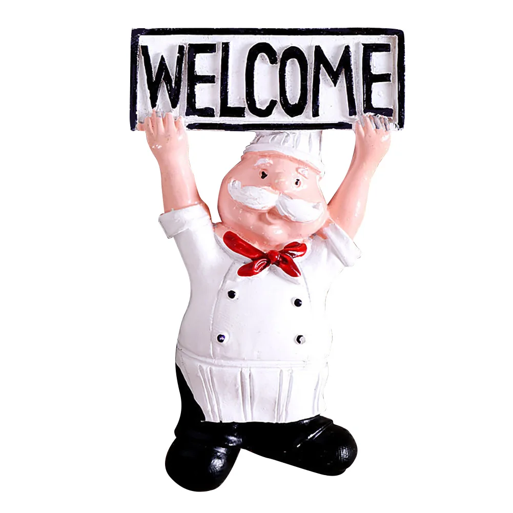 

Crafts Fridge Magnet Mini Home 3D Resin Travel Souvenir Chef Cook Cute Kitchen Decoration Accessories Gift Wall Portable Room