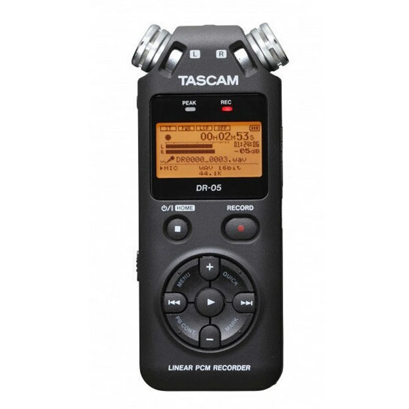 

TASCAM dr-05 Portable Digital Voice Recorder audio recorder MP3 Recording Pen Version 2 with 4GB micro SD E1-002