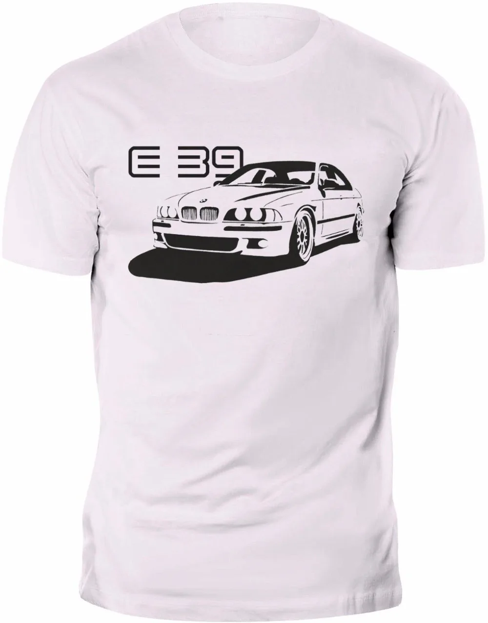 

New T-Shirt Germany car fans E39 Classic M Power M5 Tee 100% Cotton White Custom Print 2019 Hot Sale Super Fashion Tee shirt