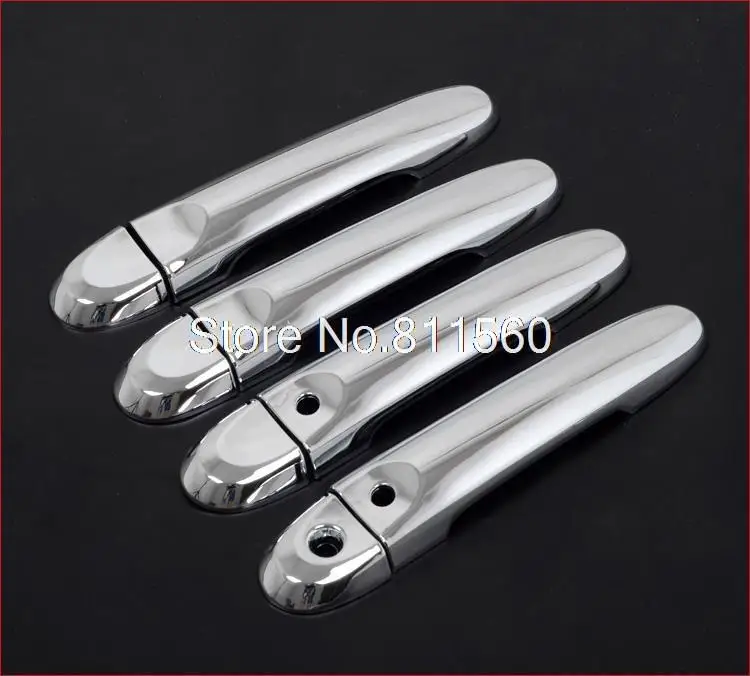 For Nissan March Micra 2011 smart hole New ABS Chromium Car Styling