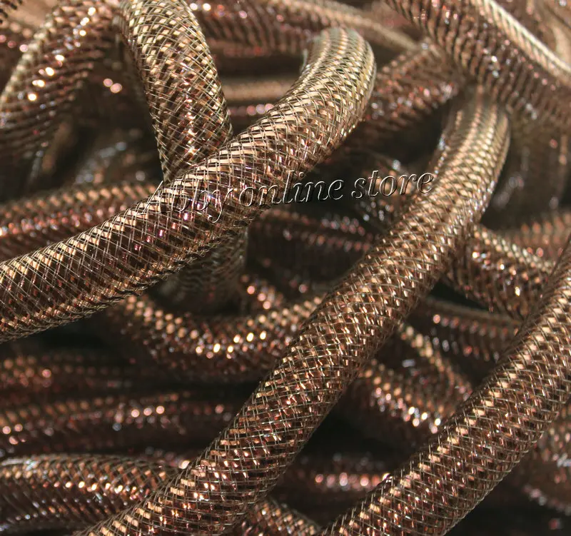 Трубчатый Крин коричневый-16 мм-60 ярдов Крин Cyberlox стрейч-трубки