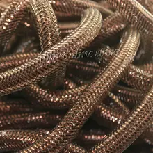 Трубчатый Крин коричневый-16 мм-60 ярдов Крин Cyberlox стрейч-трубки