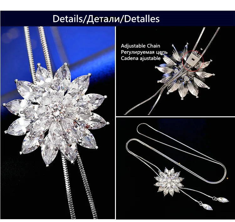 2017 New Sale Maxi Necklace Tower snowflake05