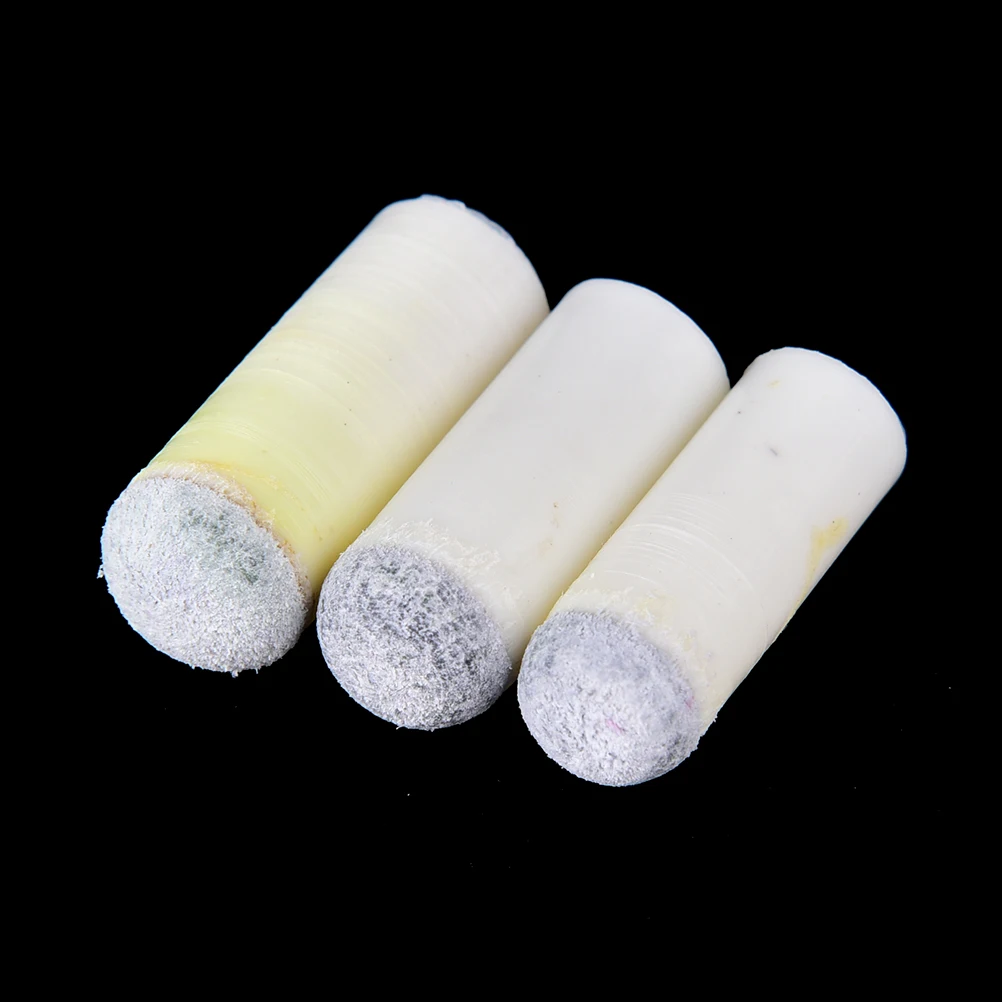 10Pcs 9mm/10mm/11mm Glue-On Pool Billiards Snooker Cue Tips