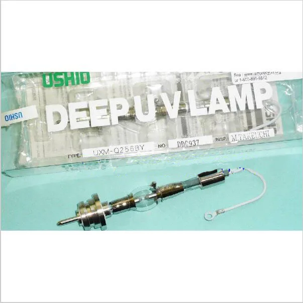 

USHIO UXM-Q256BY DEEP UV LAMP 250W for SP-7 SP-9 light source equipment 4000mw /cm2 MADE IN JAPAN