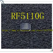 10 шт. RF5110GTR7 RF5110G RF10G QFN-16 Восстановленный усилитель мощности микрочип интегральная схема