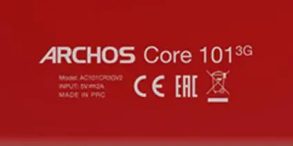 Белый сенсорный экран для Archos Core 101 3g/101 3g V2/101 4G V3/70 3g/70 3g V2 емкостный сенсорный экран панель Ремонт - Цвет: AC101CR3GV2  white