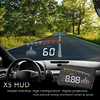YASOKRO Universal X5 HUD Head Up Display Car GPS Car Styling OBD2 Digital speedometer Over-speed Alarm Windshield Projector ► Photo 3/5