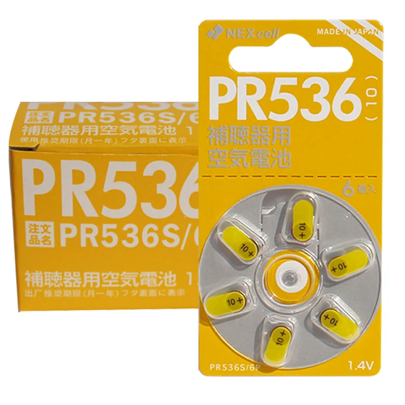 60 x Hearing Aid Batteries A10 10A ZA10 10 PR70battery a10hearing aid batteries a10battery a