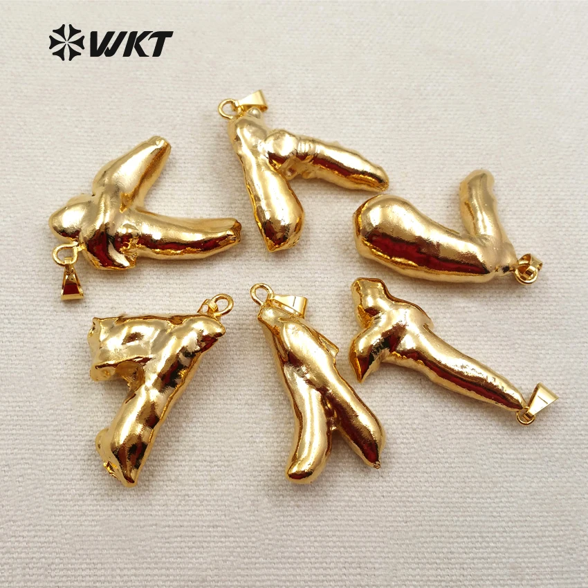 Новое поступление подвеска WT-P1291 WKT натуральный пресноводный жемчуг полностью