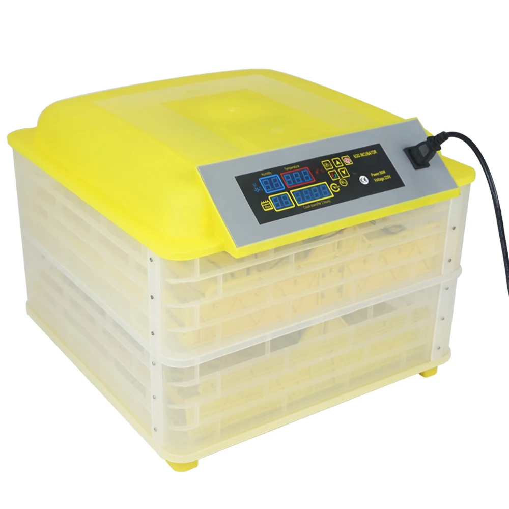 

Egg Incubator Hatcher 96 Digital Clear Temperature Control Automatic Turning Hatching Machines DL-96A
