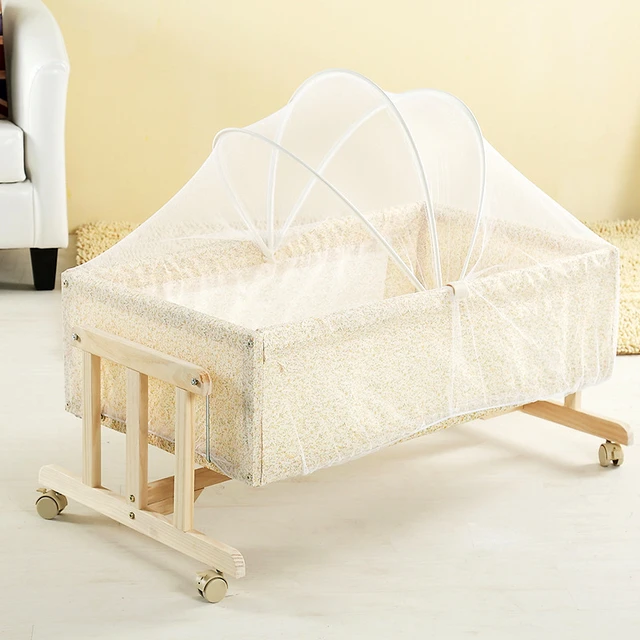 portable rocking baby bed