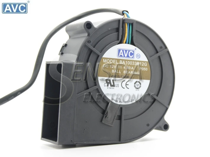 Günstige Original Für AVC BA10033B12G P050 9733 DC 12 V 4.5A super gewaltsamen Gebläse luft trockner auspuff fan