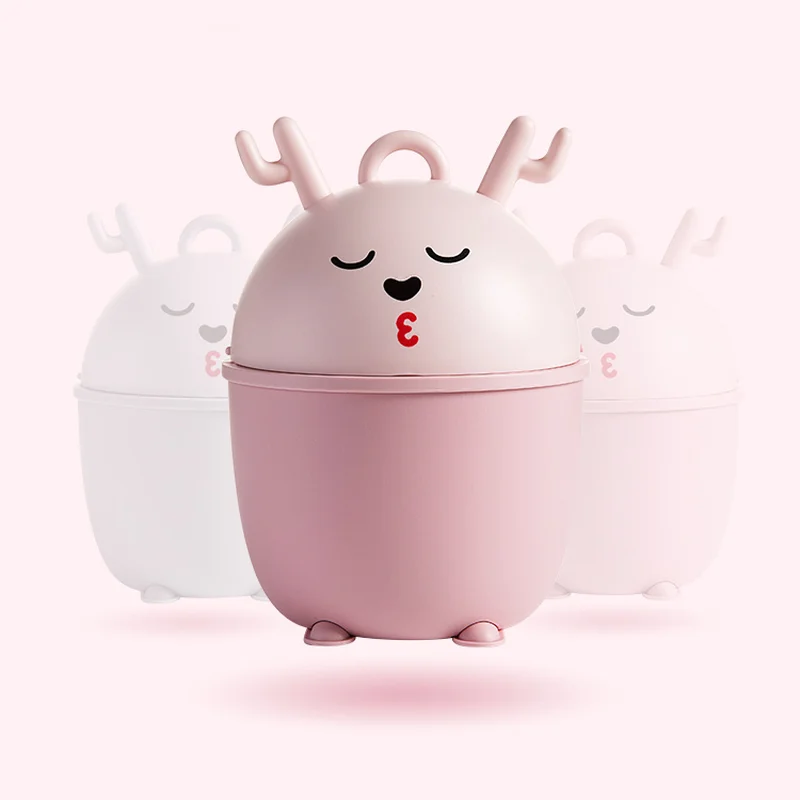 Пластиковая мини корзина для мусора с рисунком из мультфильма|Мусорные баки| |