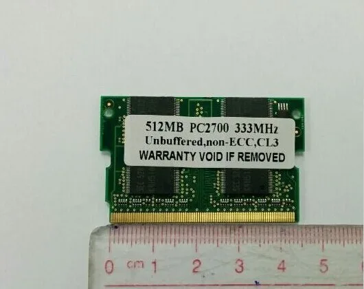 Новинка 512MB PC2700 DDR333/266 MicroDIMM 172pin память micro dimm DDR-333 172-pin ноутбук оперативная память