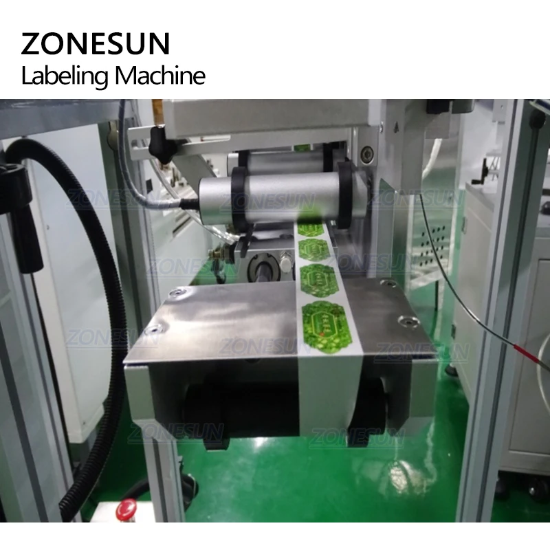 ZONESUN XL-T853 Автоматическая плоская поверхность банок пищевой производственной линии Этикетировочная машина аппликатор этикеток Квадратная бутылка наклейка этикетка