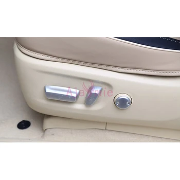 

Accessories For Toyota Land Cruiser 150 Prado LC150 FJ150 2010-2017 Interior Seat Adjust Button Cover Trim Chrome Car Styling