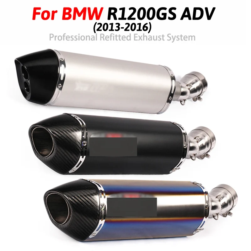 

For BMW R1200GS 2013 to 2016 Years Adventure Motorcycle Exhaust Akrapovic Muffler Middle Link Connect Pipe Full Systems