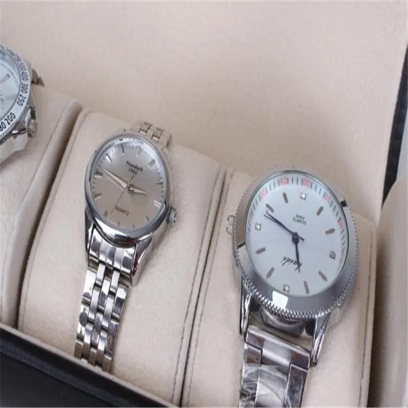 New Fashion Portable Travel Watch Case Roll 3 Slot Wristwatch Box Storage Travel Pouch Wristwatch Packaging Case #2AP22 (6)