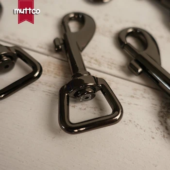 

10pcs/lot wholesale gun black 20mm metal Swivel clasp lobster claws Hardware dog clip buckle leash metal accessories PK-004