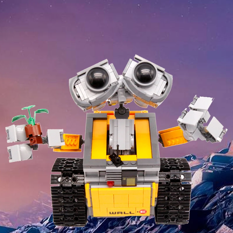 

YILE 307 legoing Technic Building Bricks 687Pcs Idea Robot WALL-E Model Blocks Toys Educational Children Gift Compatible 21303