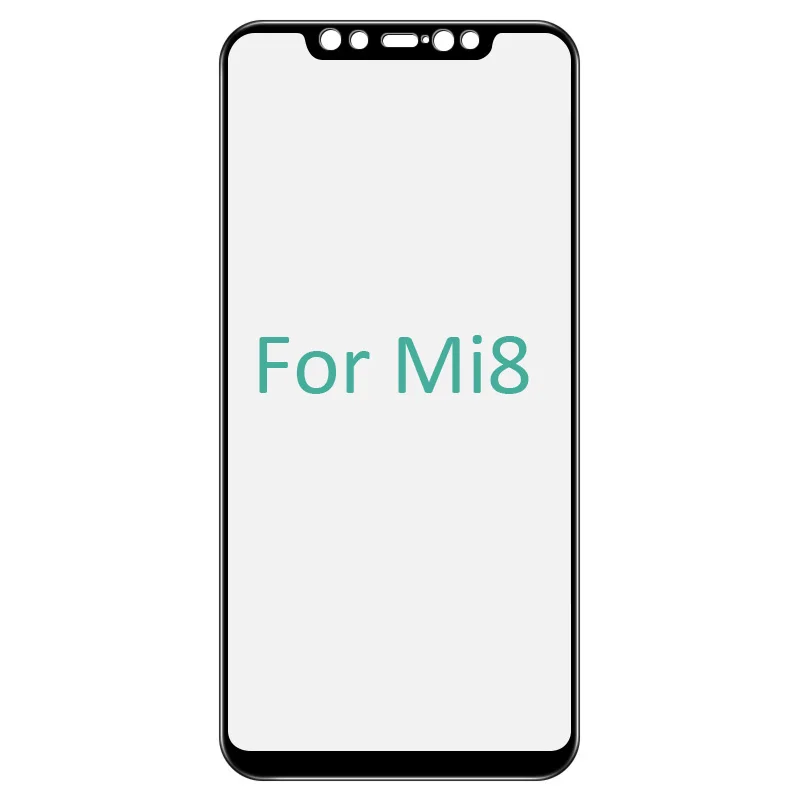 Imak Pro+ полноэкранный клей защитное закаленное стекло для Xiao mi 9 mi 8 mi 8 Se Lite Pro Explorer 2.5D изогнутое Олеофобное - Цвет: For Mi8