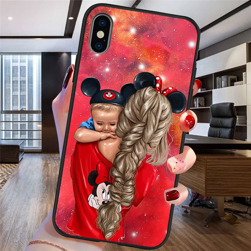H1779 Для женщин, девочек, мам, детей, Модный чехол для iPhone X, XR, XS, Max, 5, 5S, SE, 6, 6 S, 7, 8 Plus, Oneplus, 5 T, Pro, 6 T, чехол для телефона, Funda, Coque Etui - Цвет: H1779