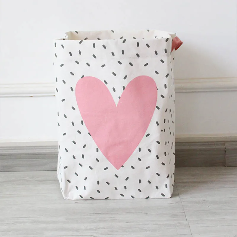 

1 PC Folding Dustproof Dirty clothes basket High Capacity Quilt Pouch Cotton Portable Storage Box Laundry Basket