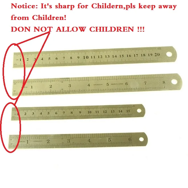 Линейка из нержавеющей стали прямая 15 см 20 1 шт./лот|ruler pencil|ruler calculatorsteel paint |
