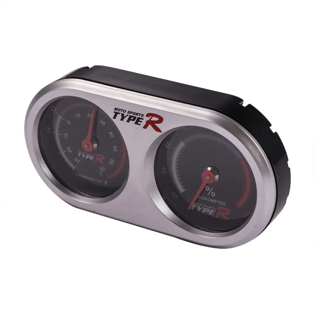 

Auto Car Dashboard Thermometer Humidity Meter Temperature Hygrometer