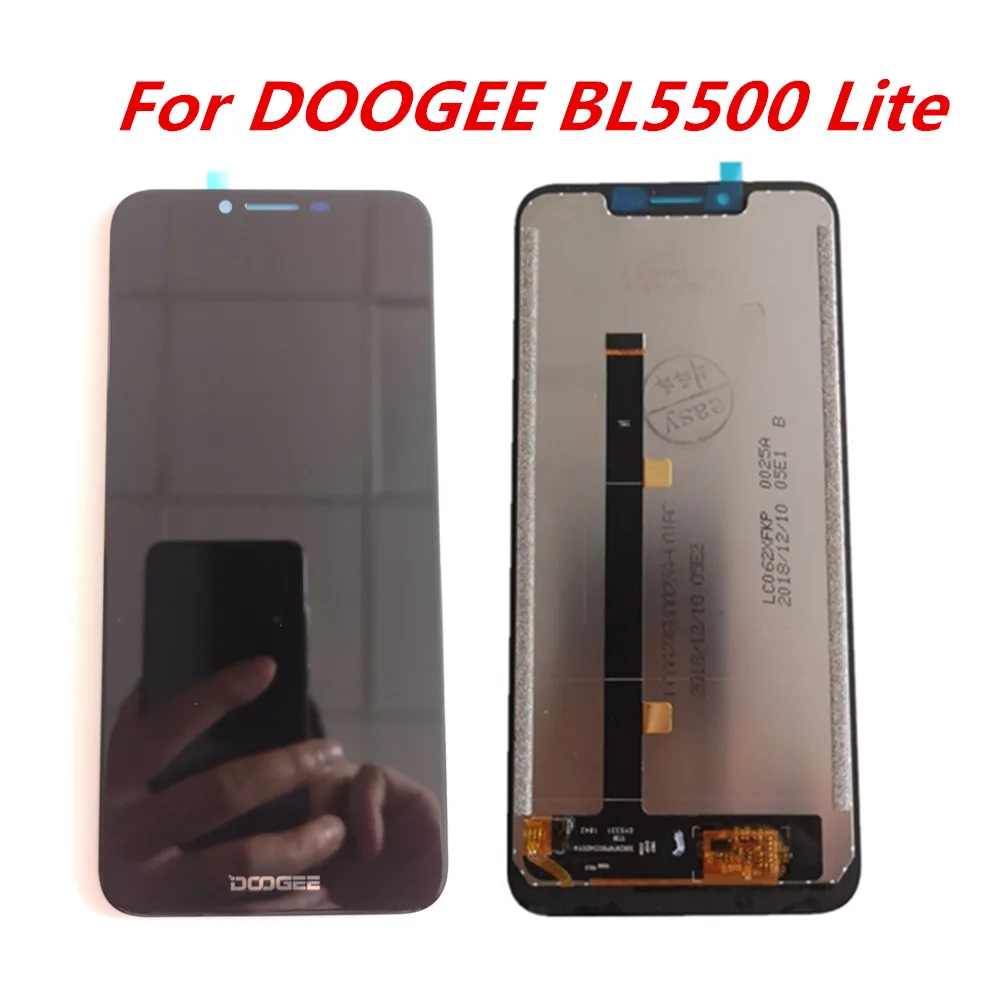 Для Doogee BL5500 Lite 720*1500 6 19 дюймов ЖК дисплей в сборе + сенсорный экран Digitzer ремонтная