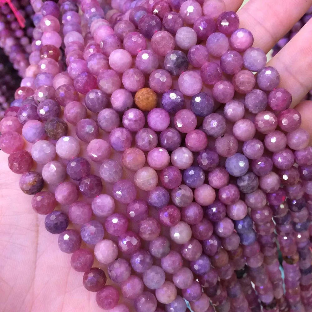 

natural red zoisite stone beads natural gemstone beaeds DIY loose beads for jewelry making strand 15" wholesale !