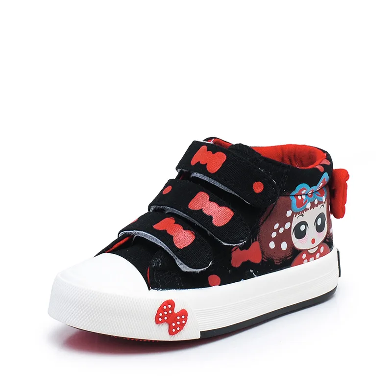 2016 new arrive teen girls shoes kids print dot casual sneakers baby baby girl jordans size 4