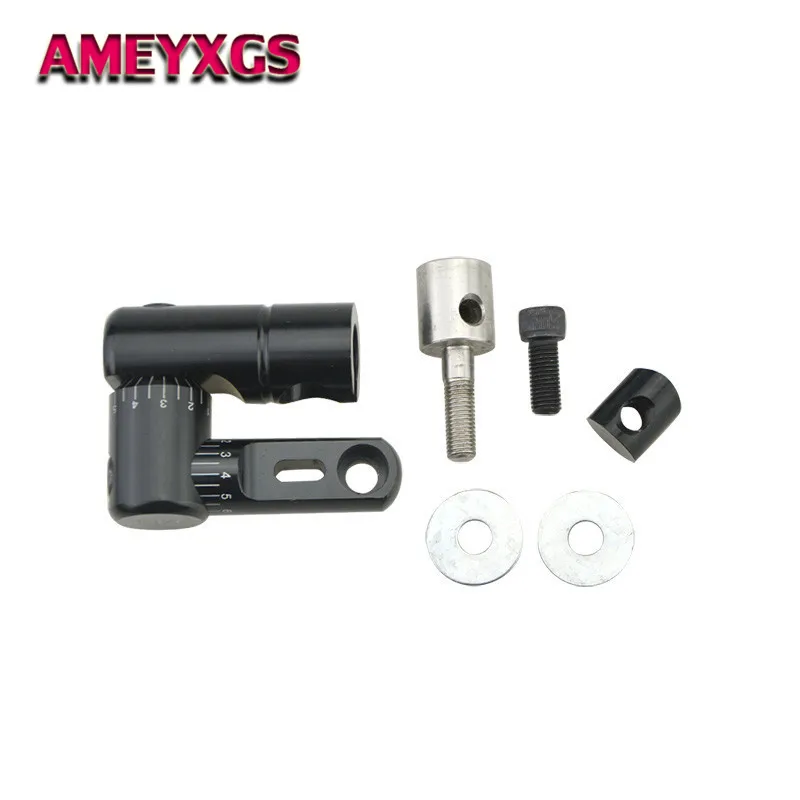 

1Pc Archery Single Side V Bar Balance Rod Stabilizer Quick Disconnect Mount Shock Absorber Outdoor Hunting Shooting Accessories