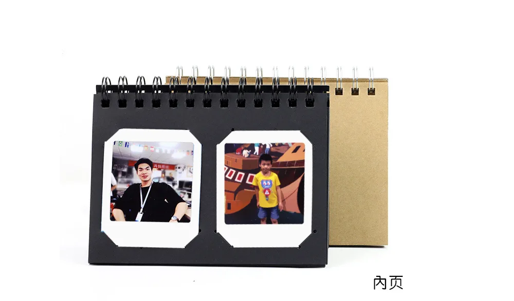 40 слотов фотоальбом Настольный календарь фотоальбом книга для Fujifilm Instax квадратный SQ20 SQ10 SQ6 пленка мини 9 фото камеры