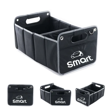 

Car Accessories Trunk Tools Organizer Storage Box Tidying foldable For smart fortwo forfour forjeremy MHD style bag Car Styling