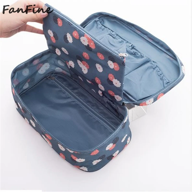 

FanFine Packing Cube Travel Bag Durable Large Capacity Unisex Clothing Sorting Organize bags nylon multi-functional tote